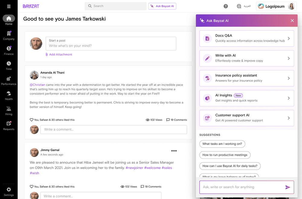 Bayzat AI-Powered Solutions
