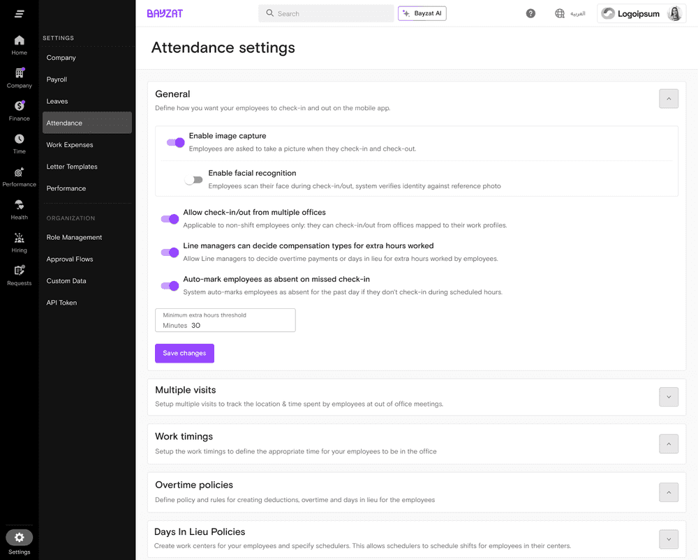 Smart Attendance Tracking with AI Verification
