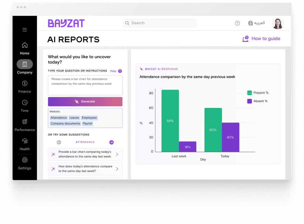 Bayzat AI Reporting