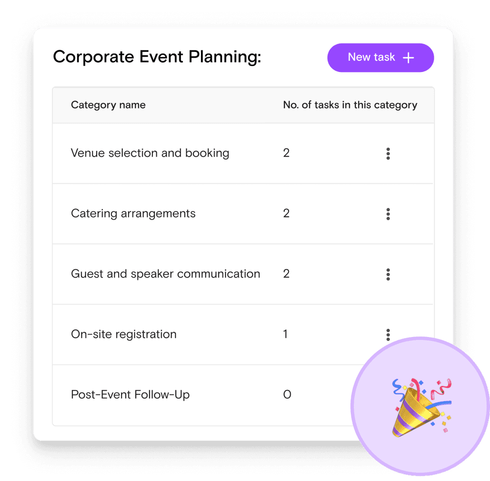 Corporate Event Planning